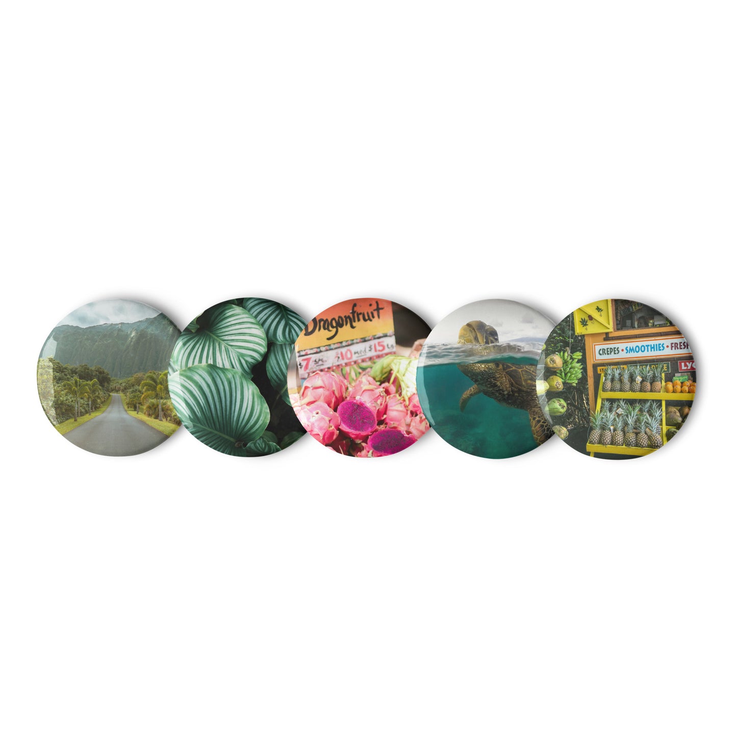 Hawaii Buttons