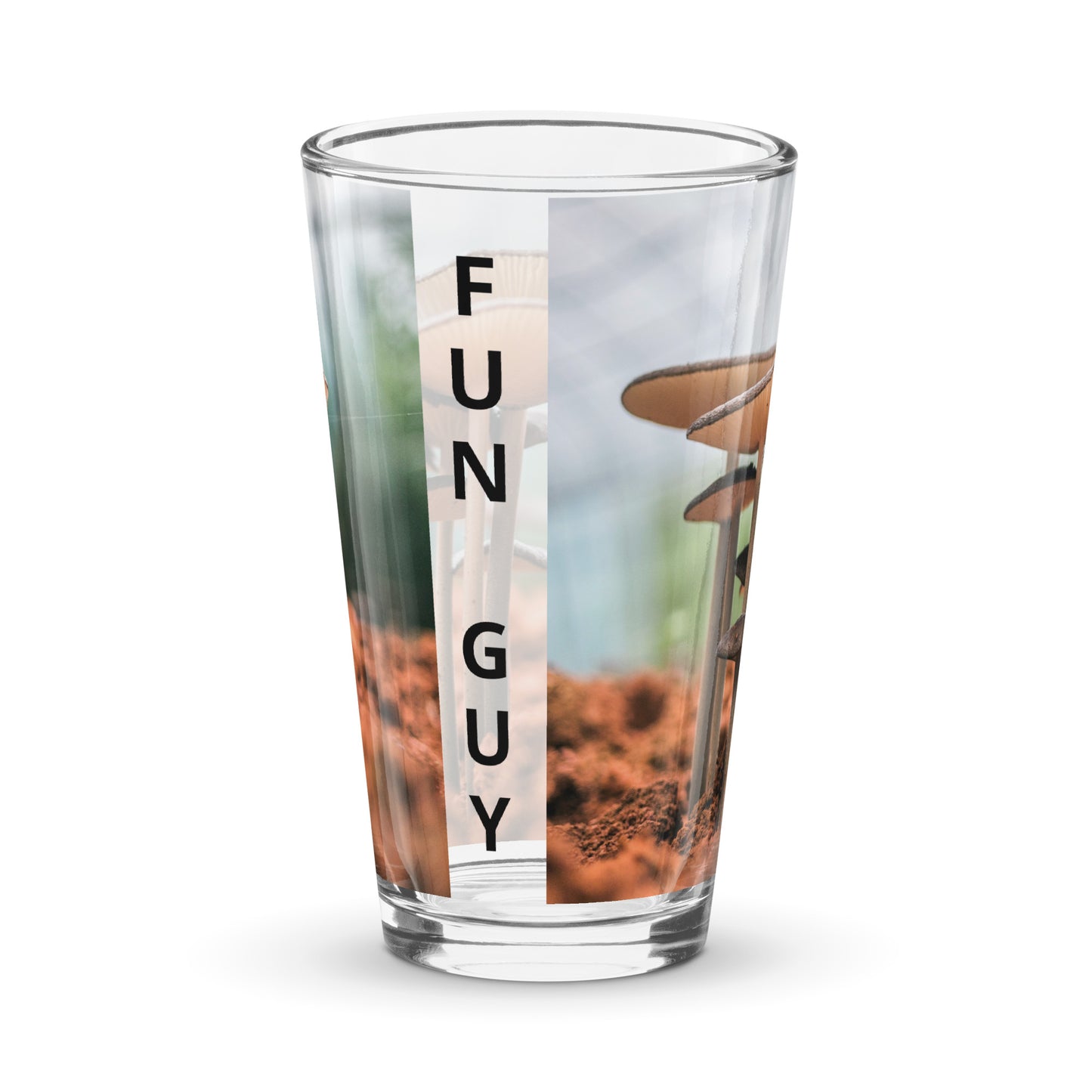 Shrooms Shaker pint glass