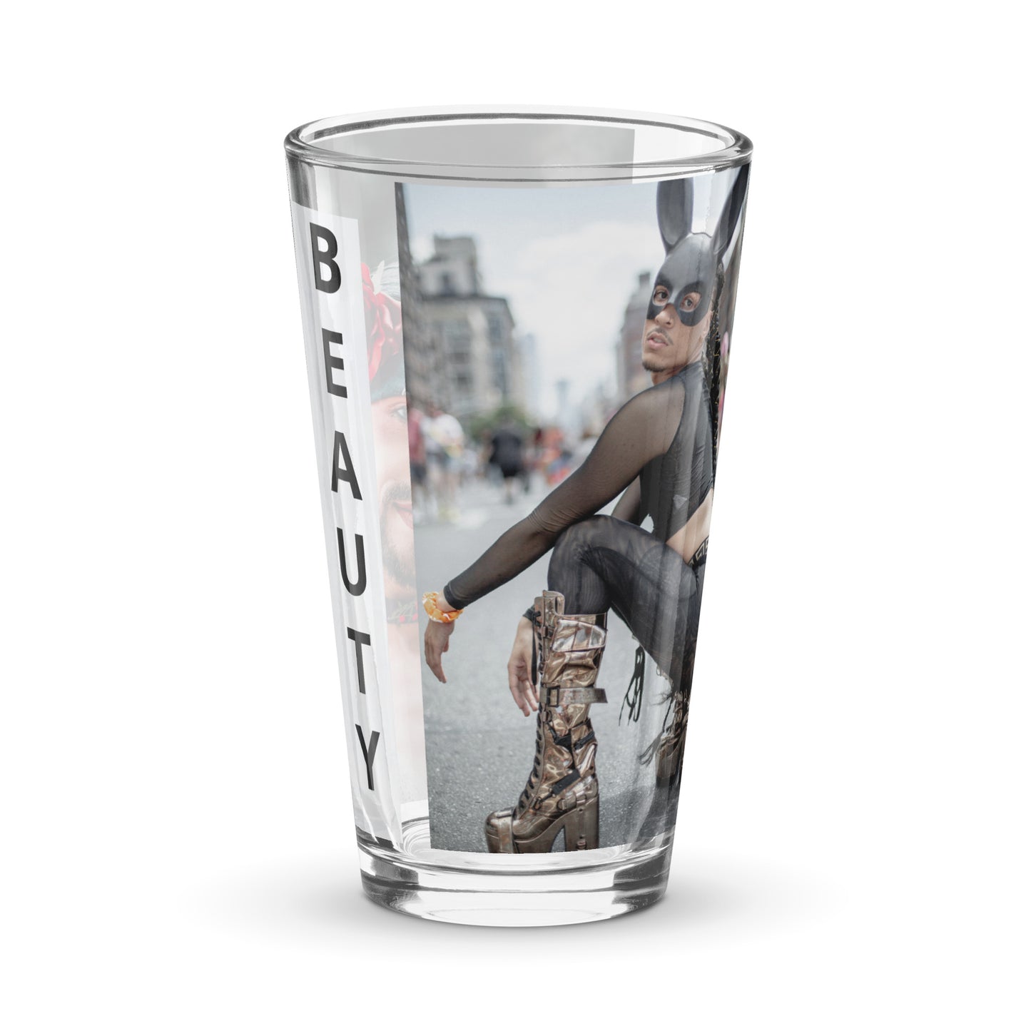 Beauty Shaker pint glass