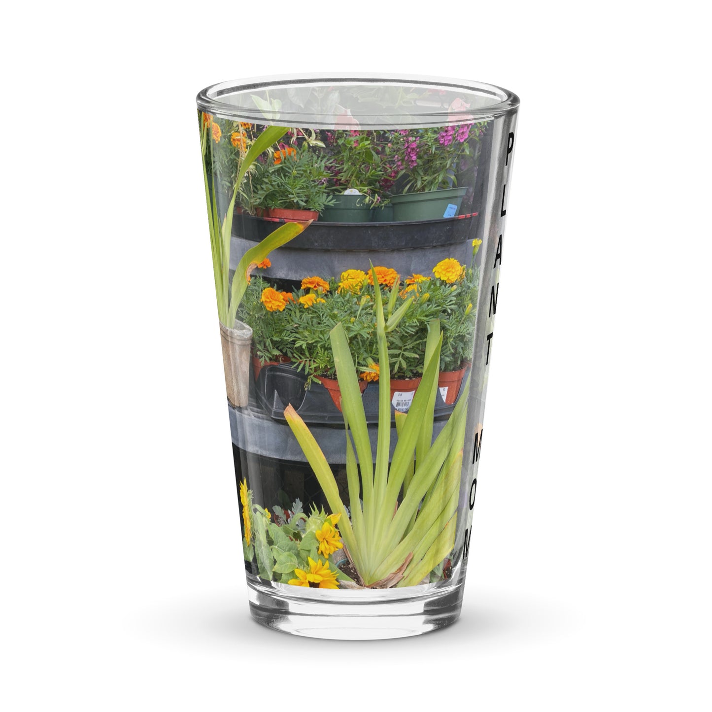 Plants Shaker pint glass