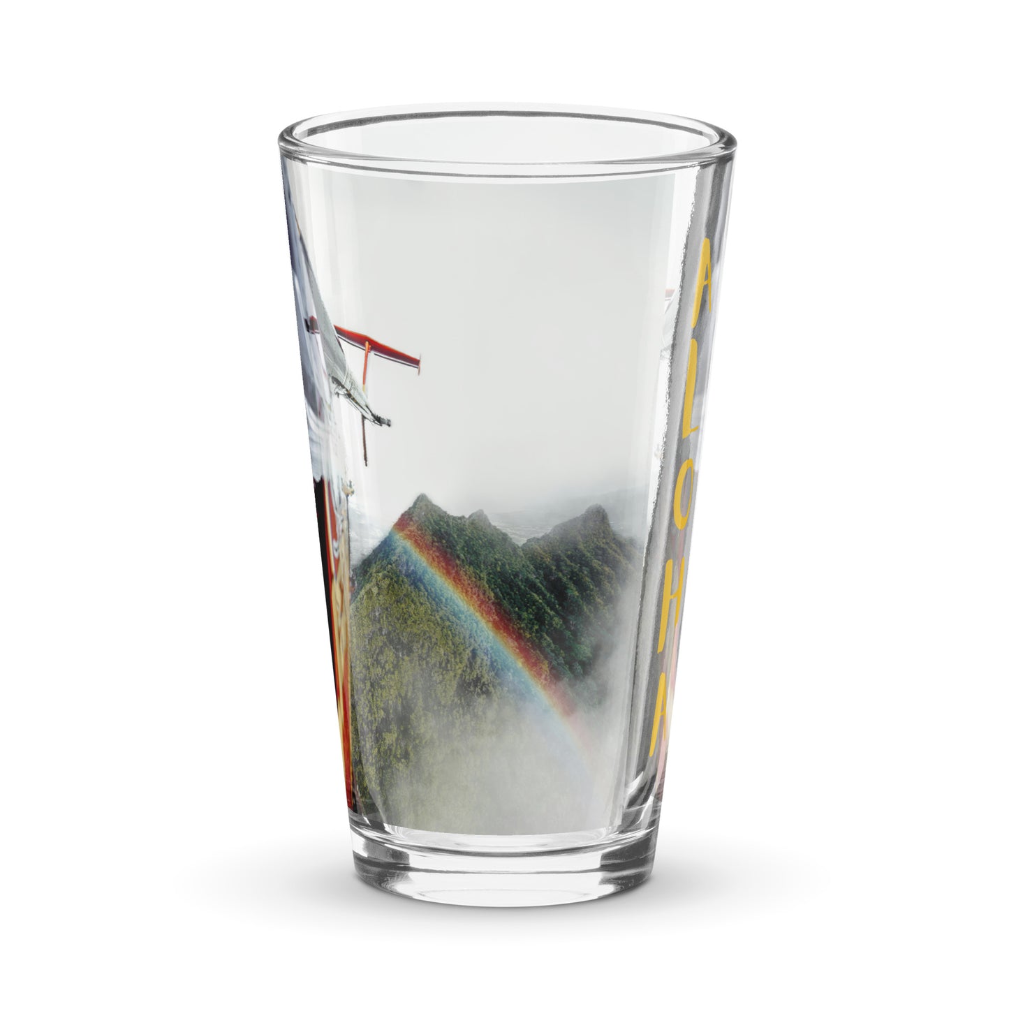 Aloha Shaker pint glass