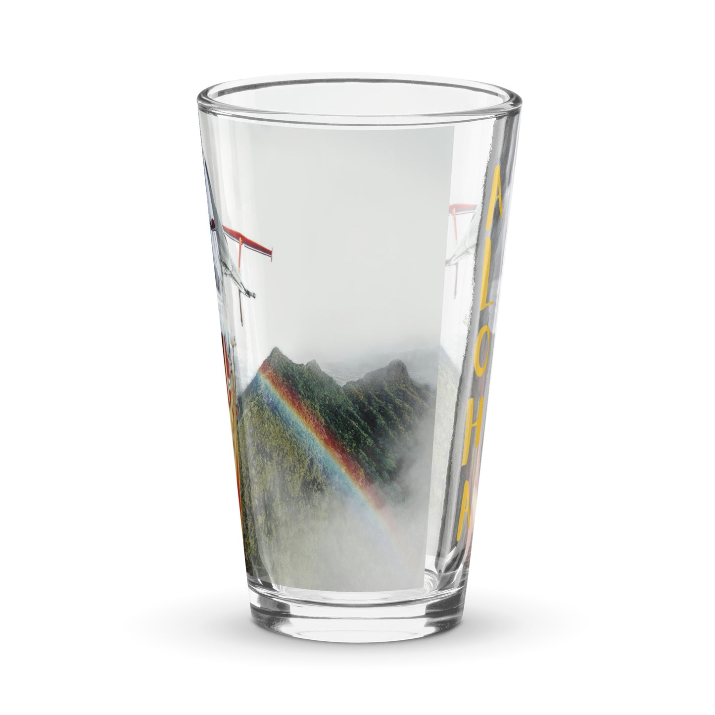 Aloha Shaker pint glass