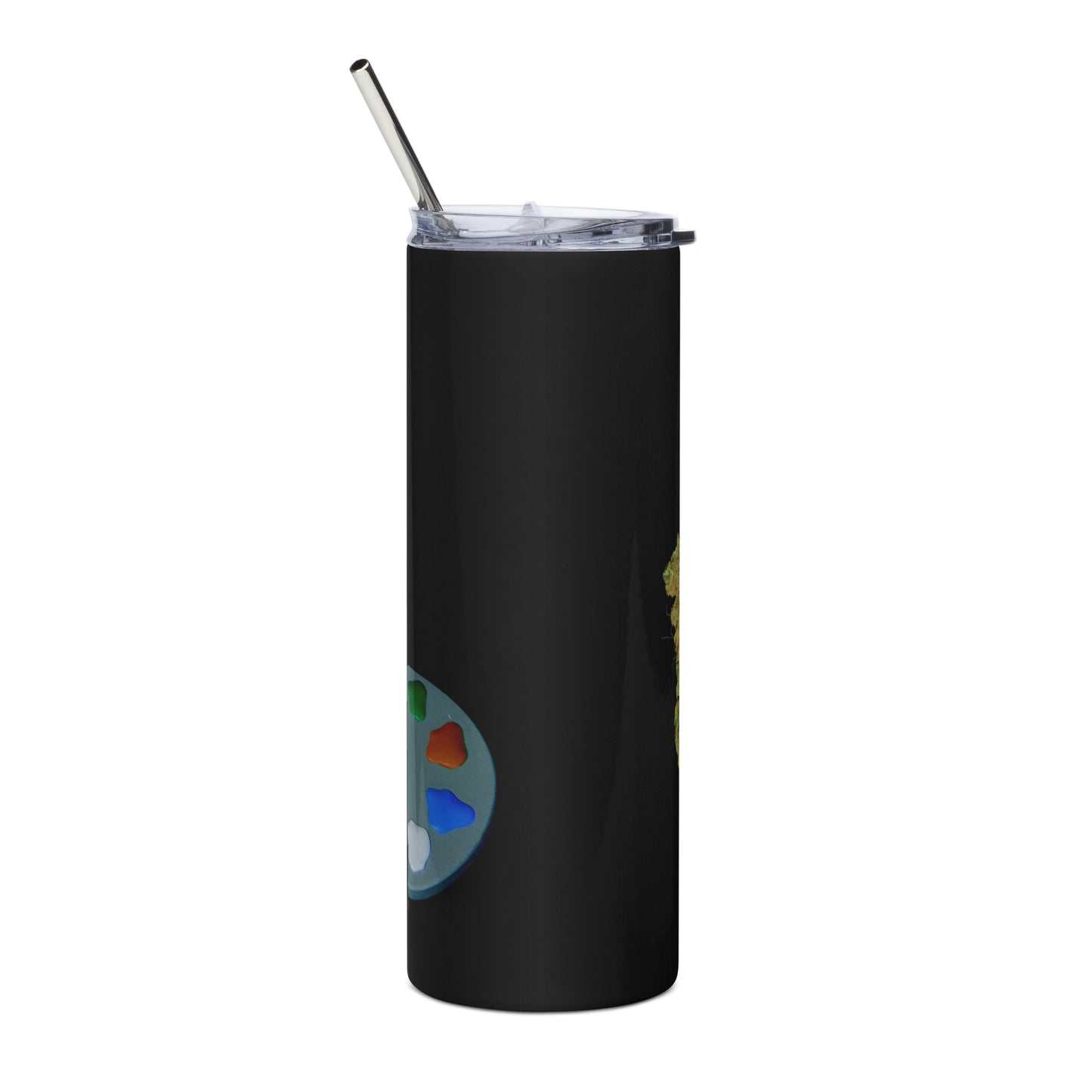 Bob Ross Stainless steel tumbler