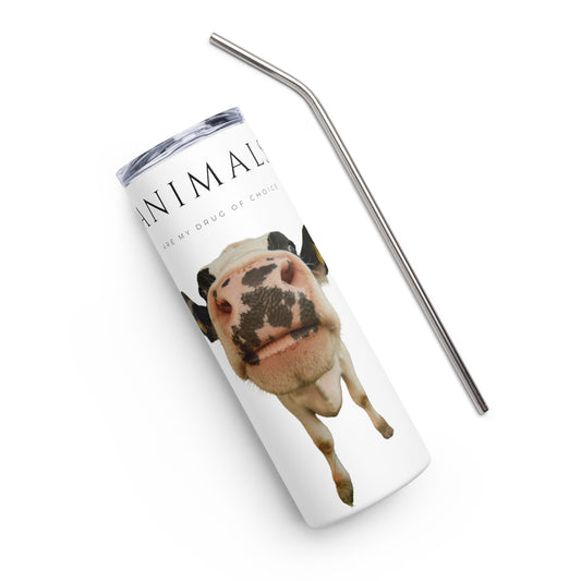 Cow Stainless steel tumbler