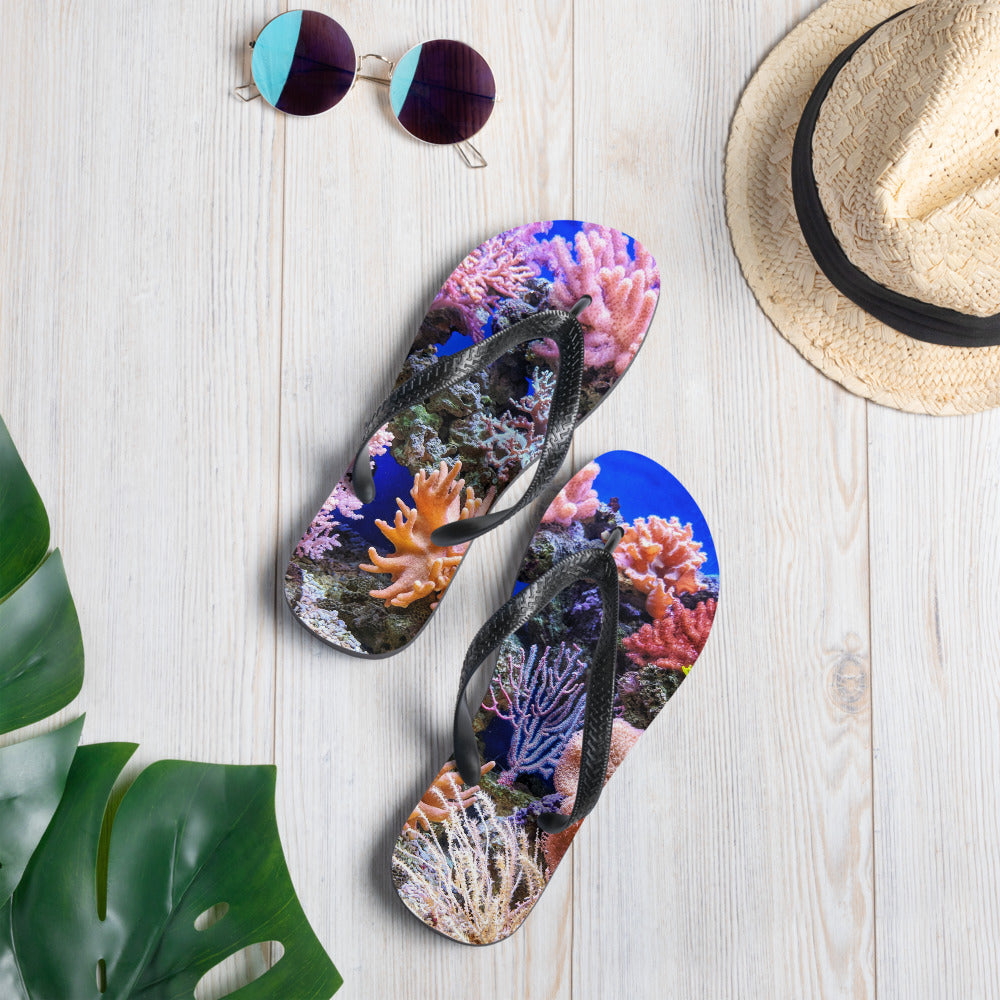 Coral Flip-Flops