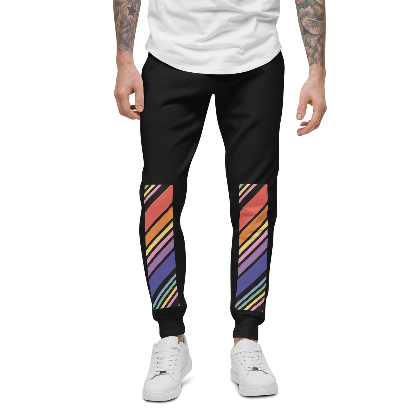 Men's Rainbow fleece sweatpants