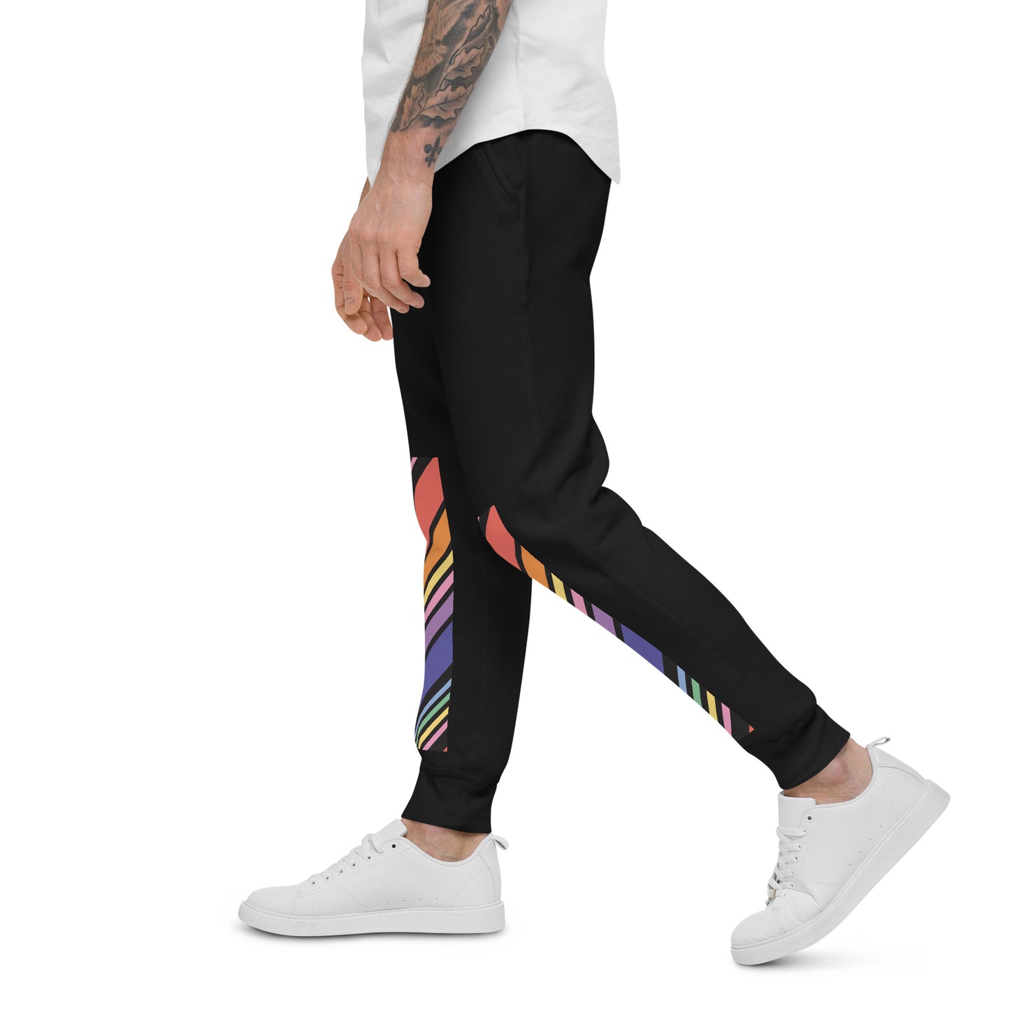 Men's Rainbow fleece sweatpants