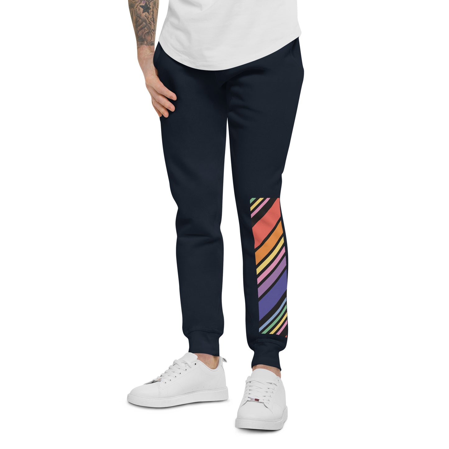 Men's Rainbow fleece sweatpants