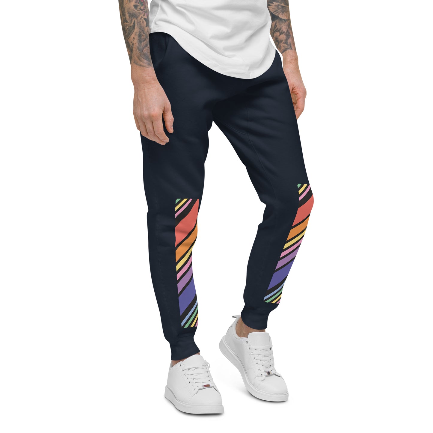 Men's Rainbow fleece sweatpants