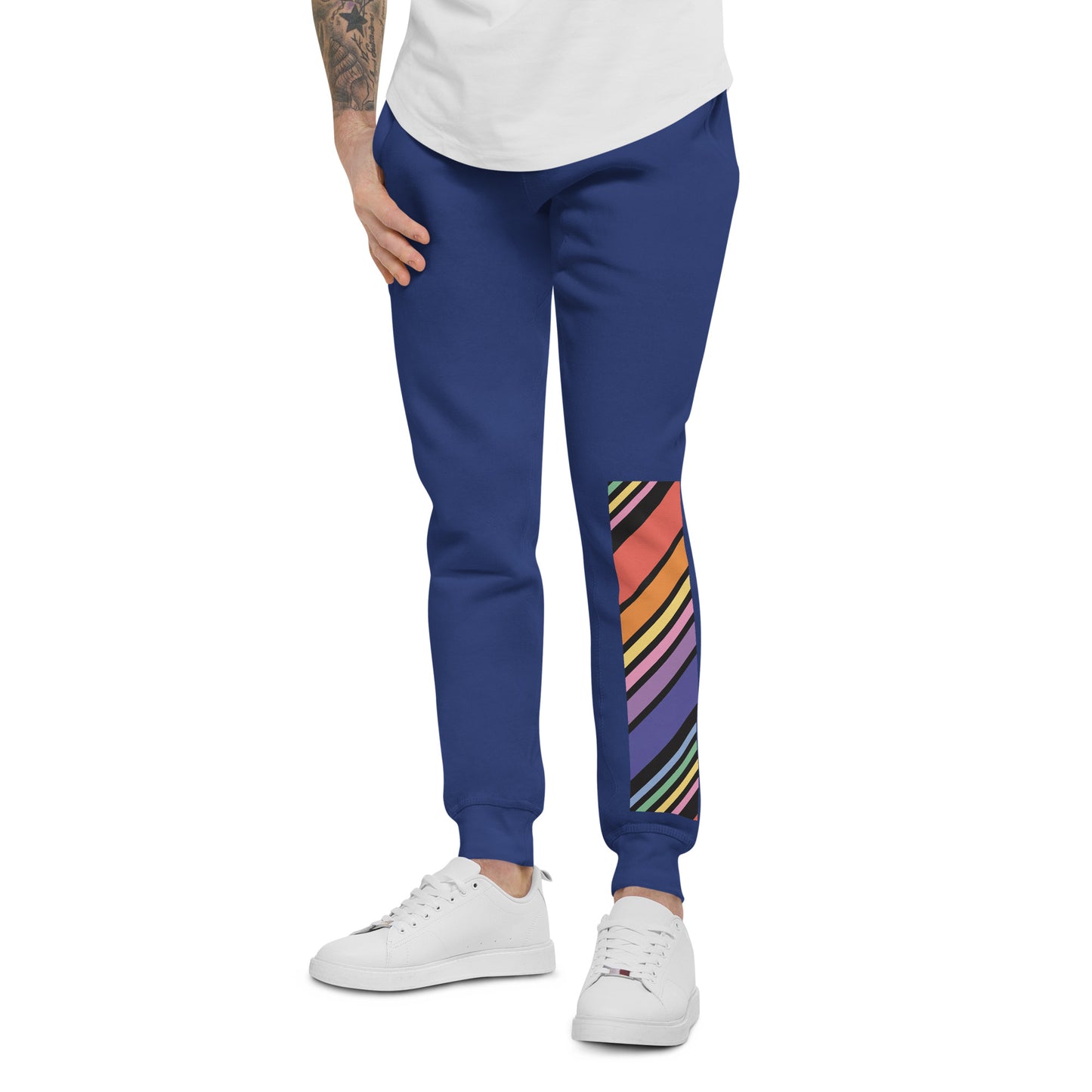 Men's Rainbow fleece sweatpants