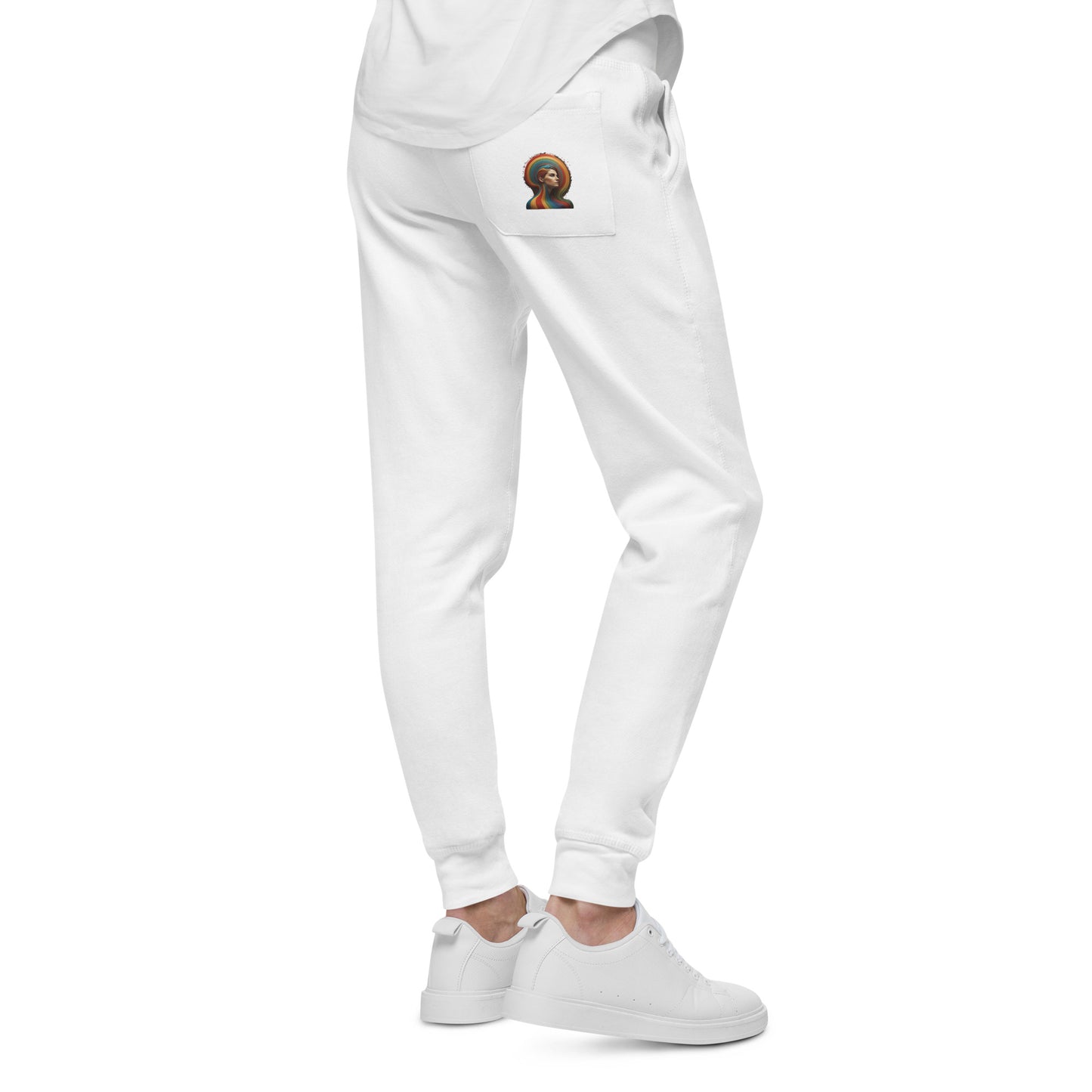 Men's Rainbow fleece sweatpants