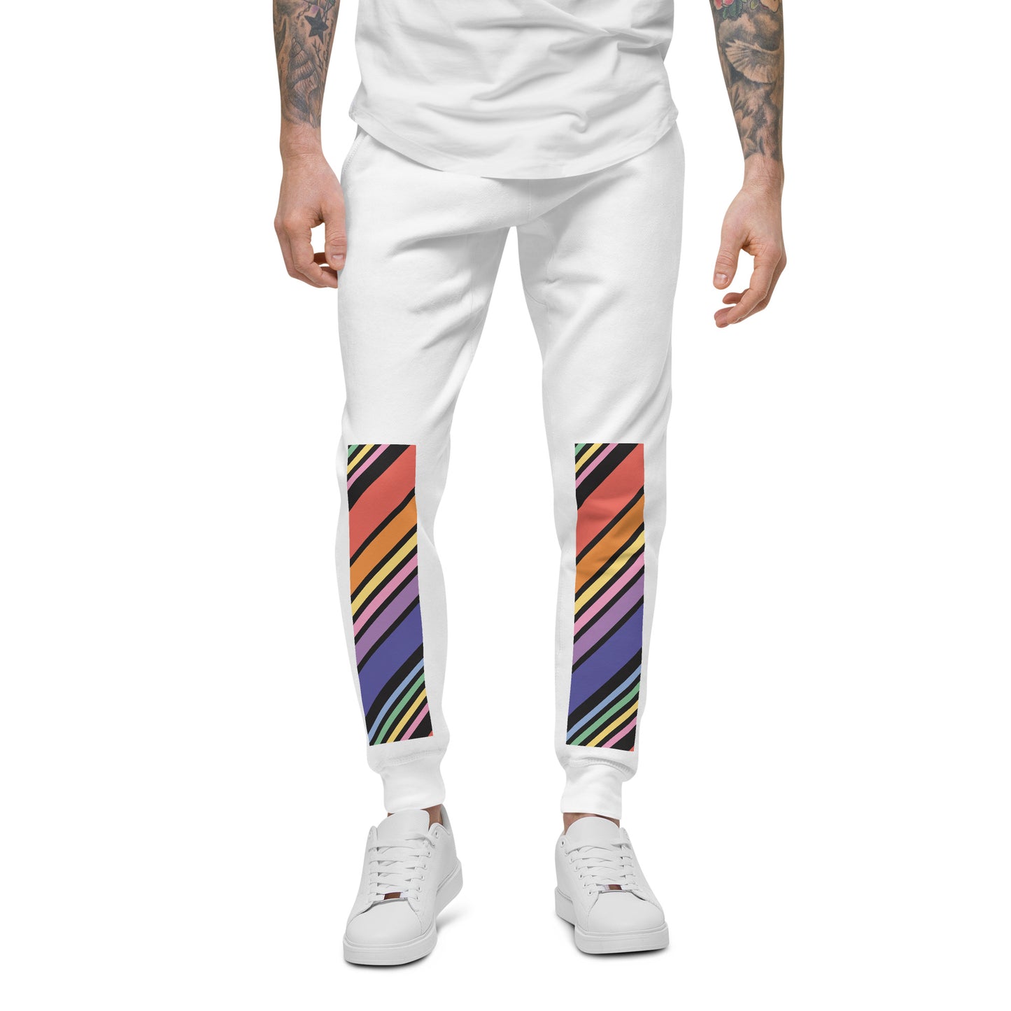 Men's Rainbow fleece sweatpants