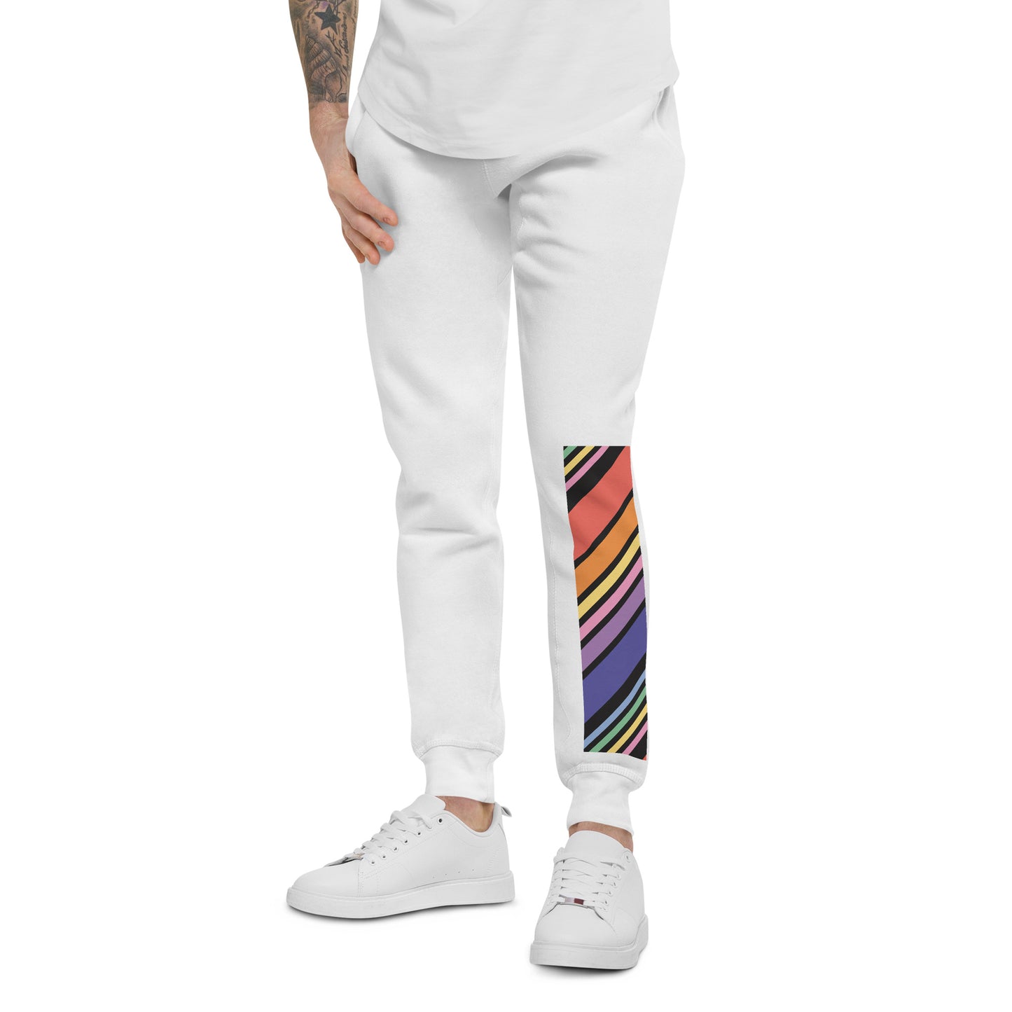 Men's Rainbow fleece sweatpants