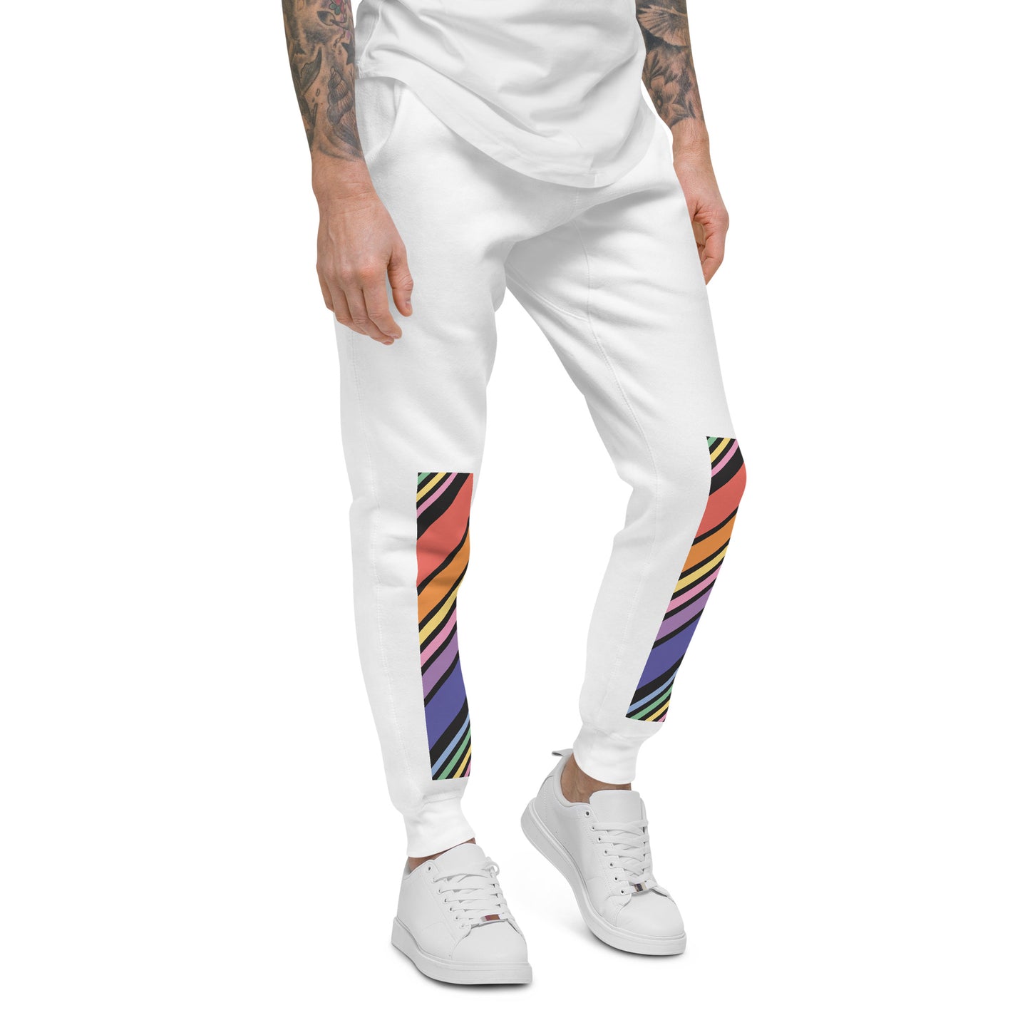 Men's Rainbow fleece sweatpants