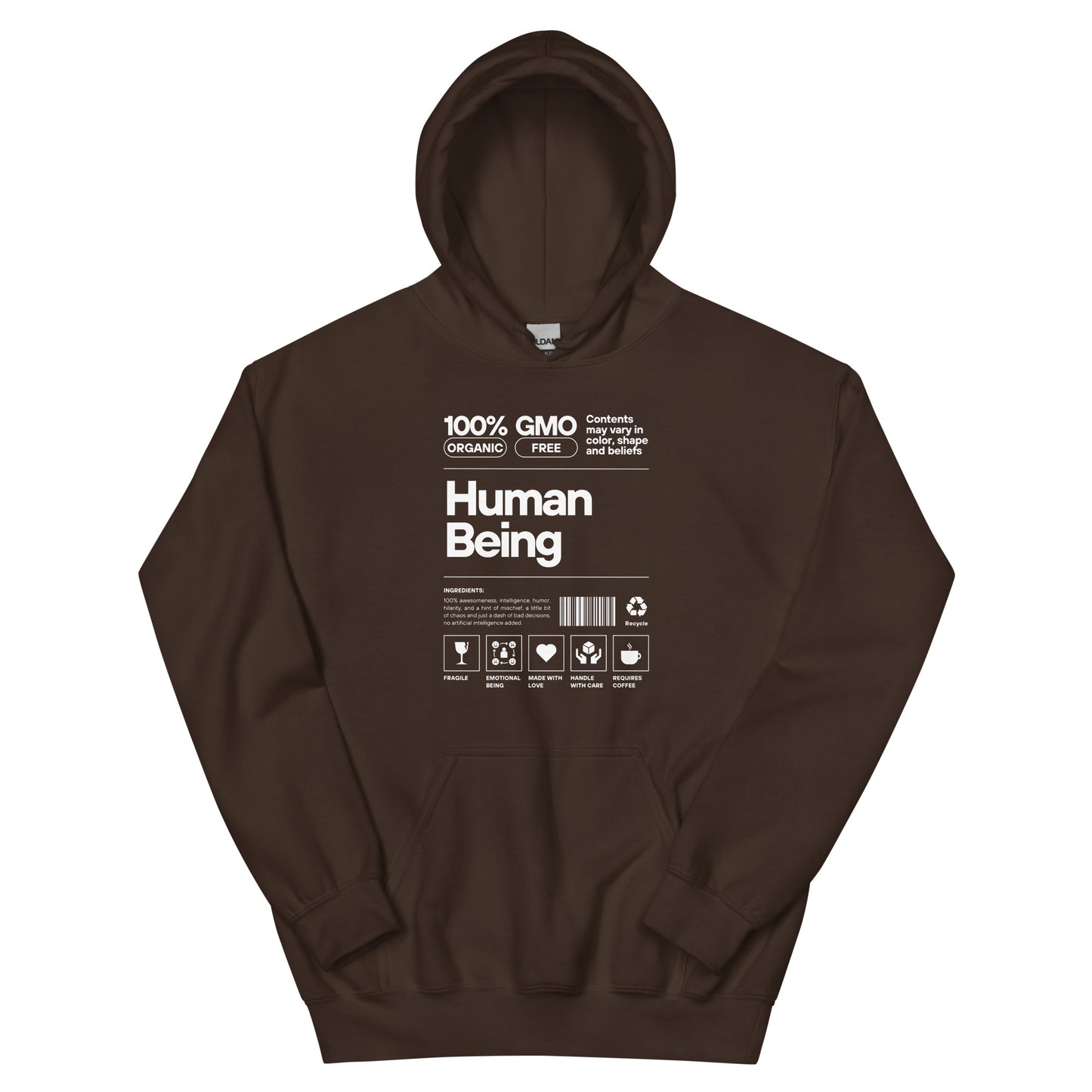 Unisex Human Hoodie