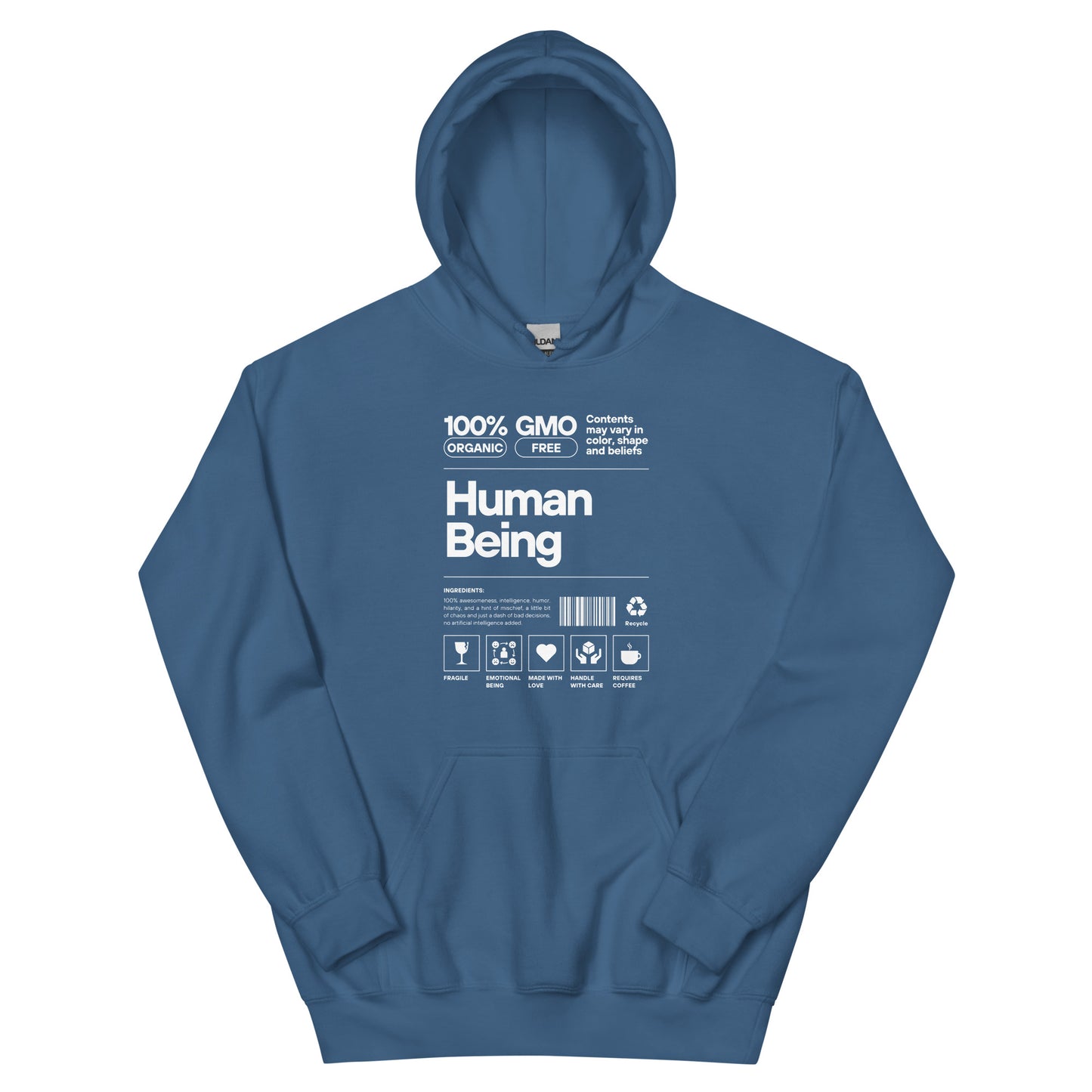 Unisex Human Hoodie