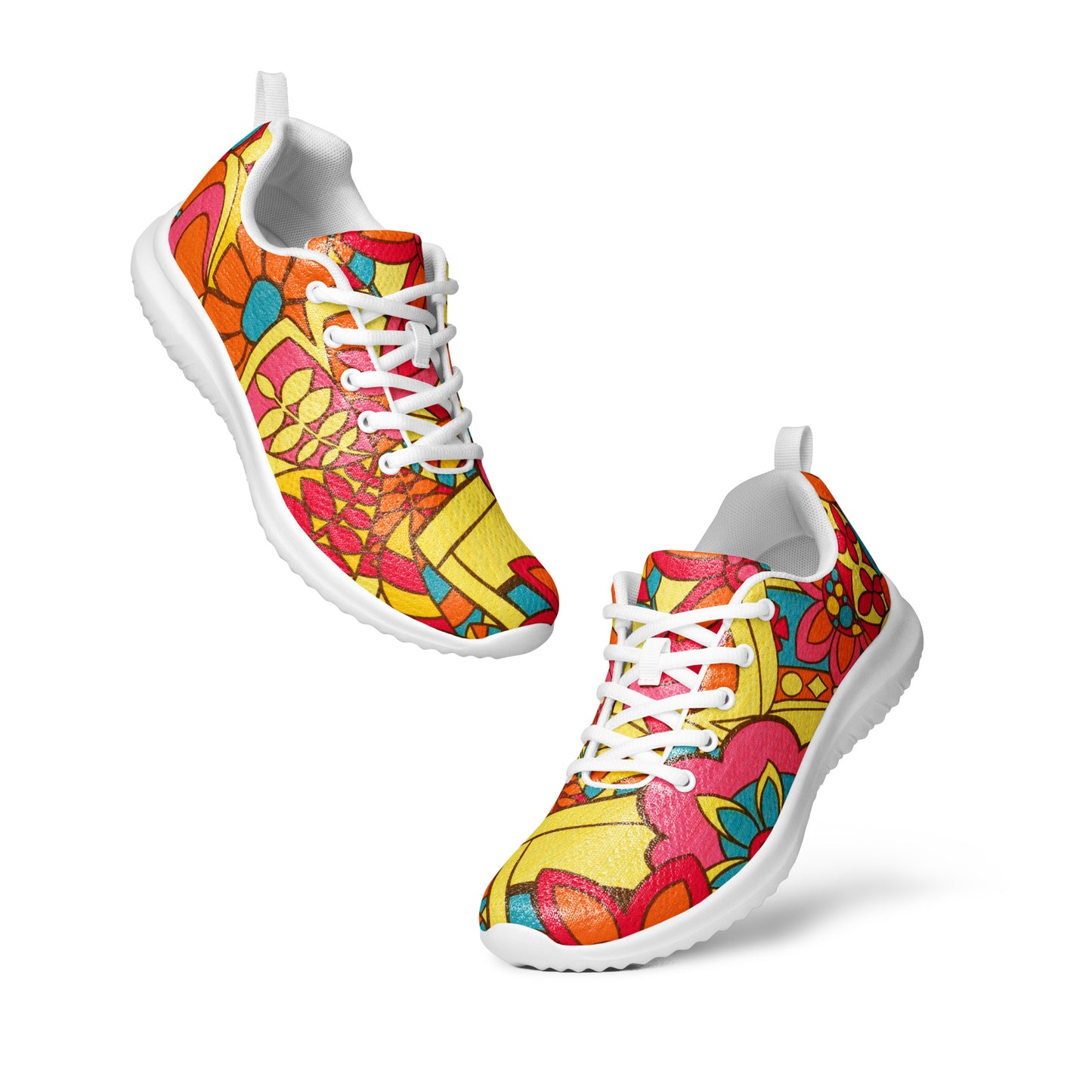 Women’s Fun Floral athletic shoes