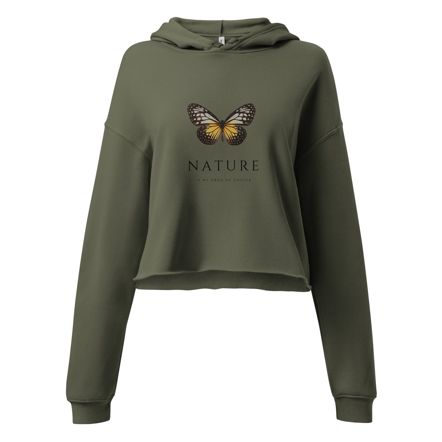 Butterfly Crop Hoodie