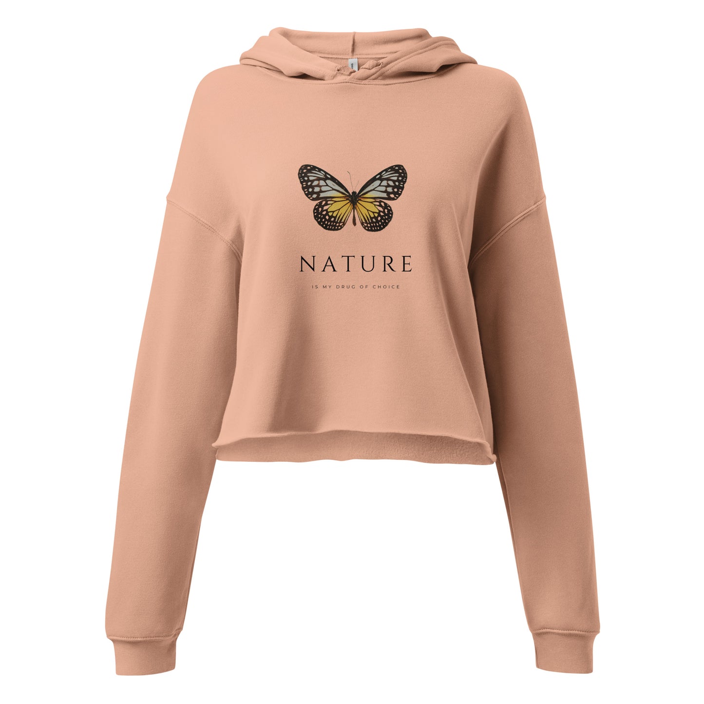 Butterfly Crop Hoodie