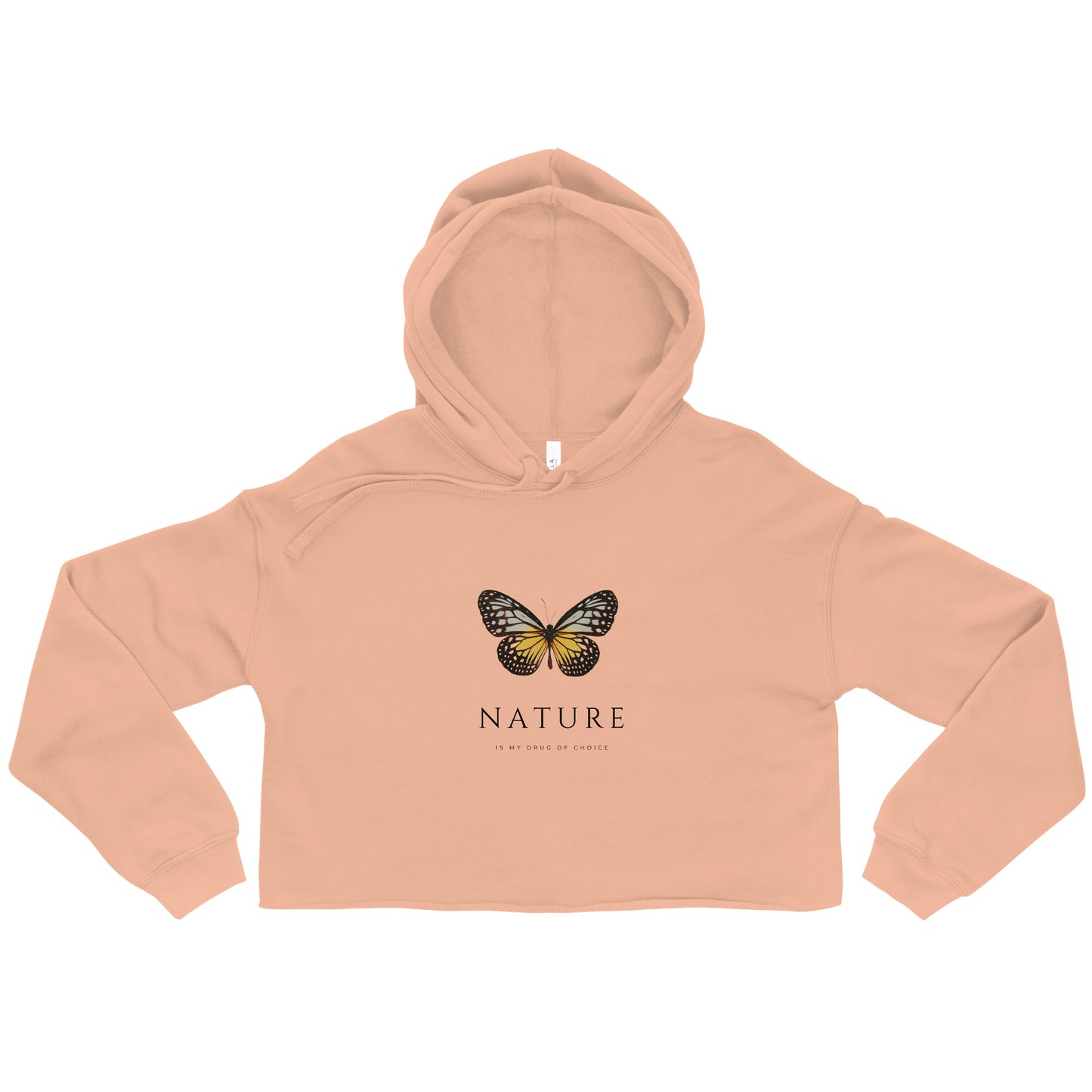 Butterfly Crop Hoodie