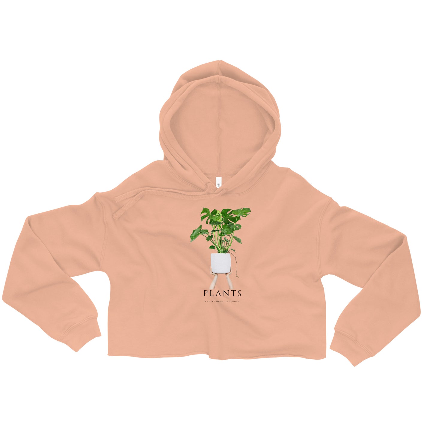 Plant Mom Crop Hoodie