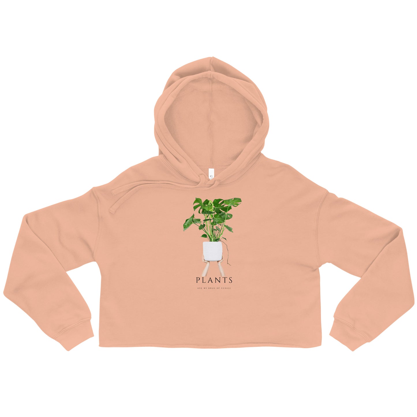Plant Mom Crop Hoodie