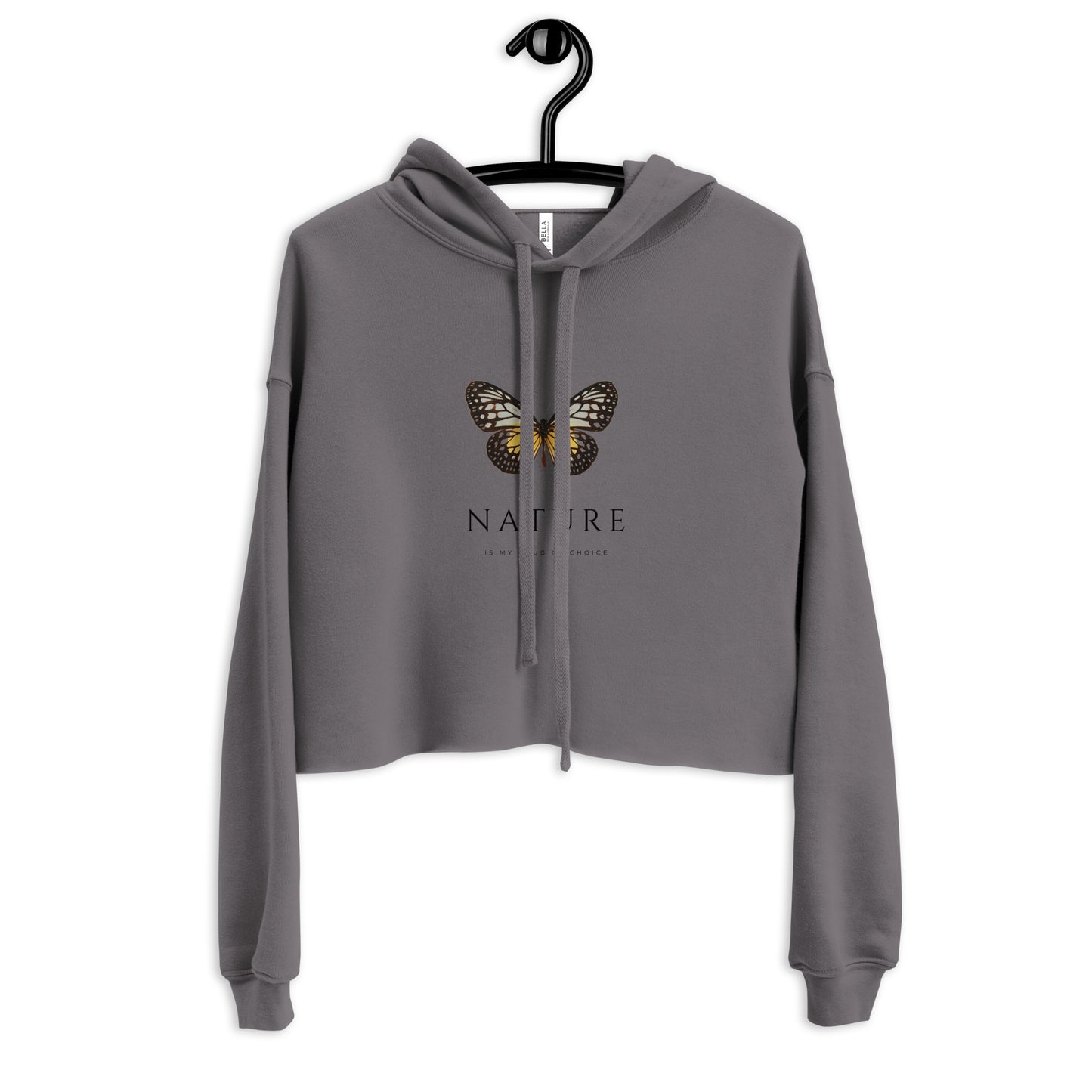 Butterfly Crop Hoodie