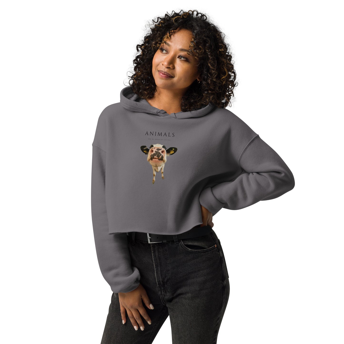 Cow Crop Hoodie