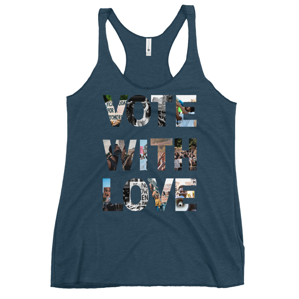 Love Protest Women's Racerback Tank