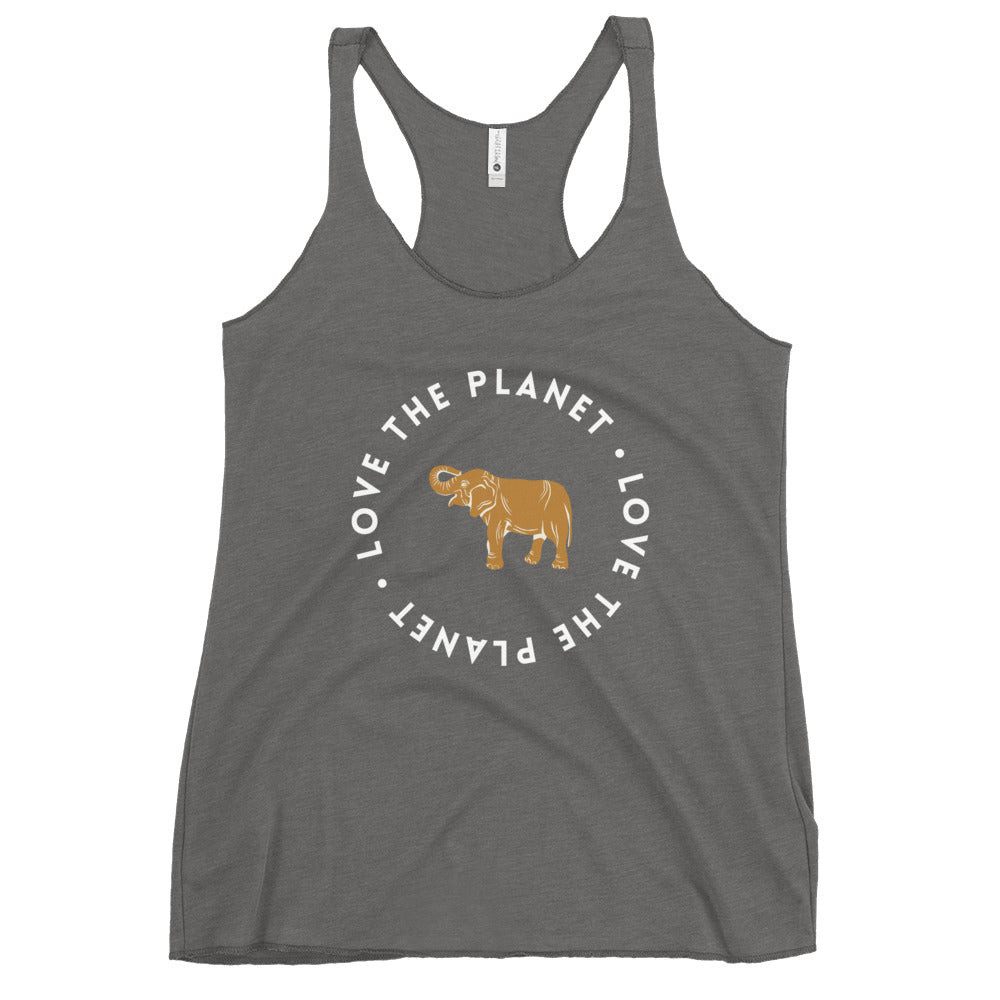 Women's Love the Planet Racerback Tank