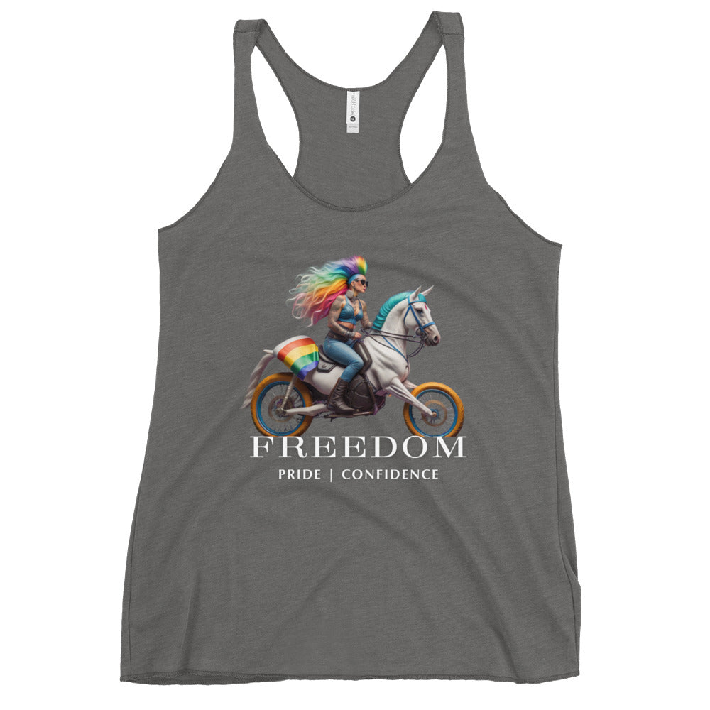 Women's Freedom Racerback Tank