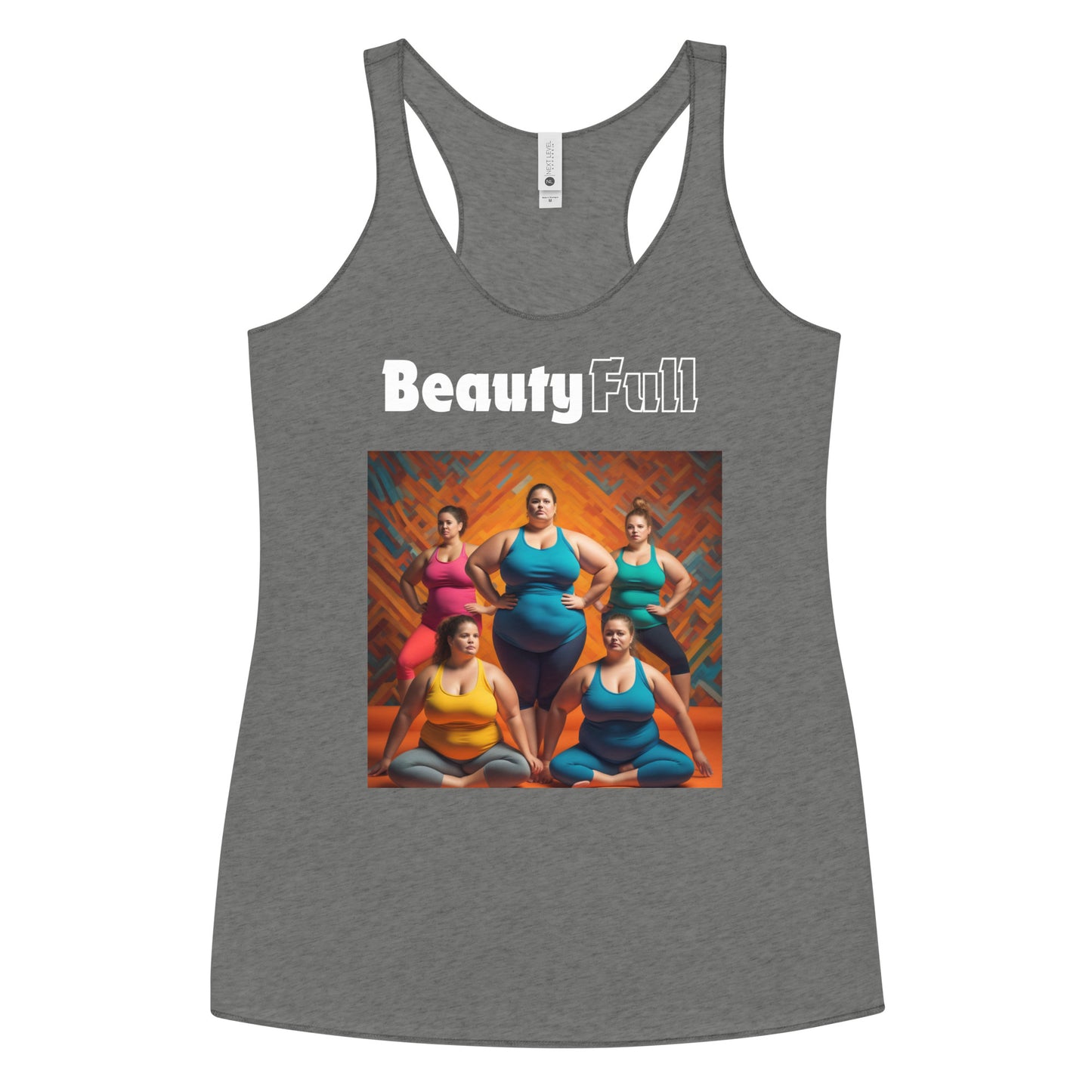 Full Beauty 1 Women's Racerback Tank