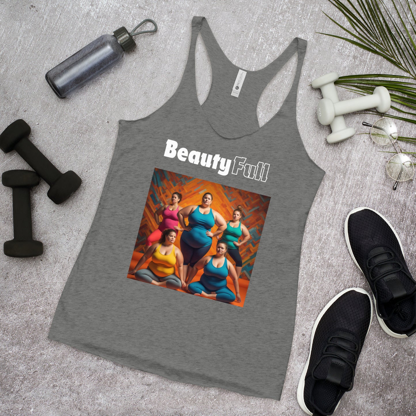 Full Beauty 1 Women's Racerback Tank