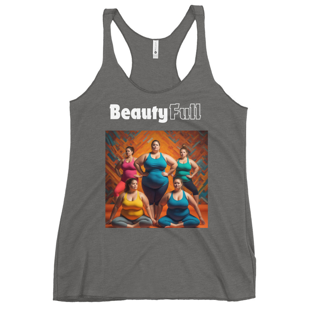 Full Beauty 1 Women's Racerback Tank