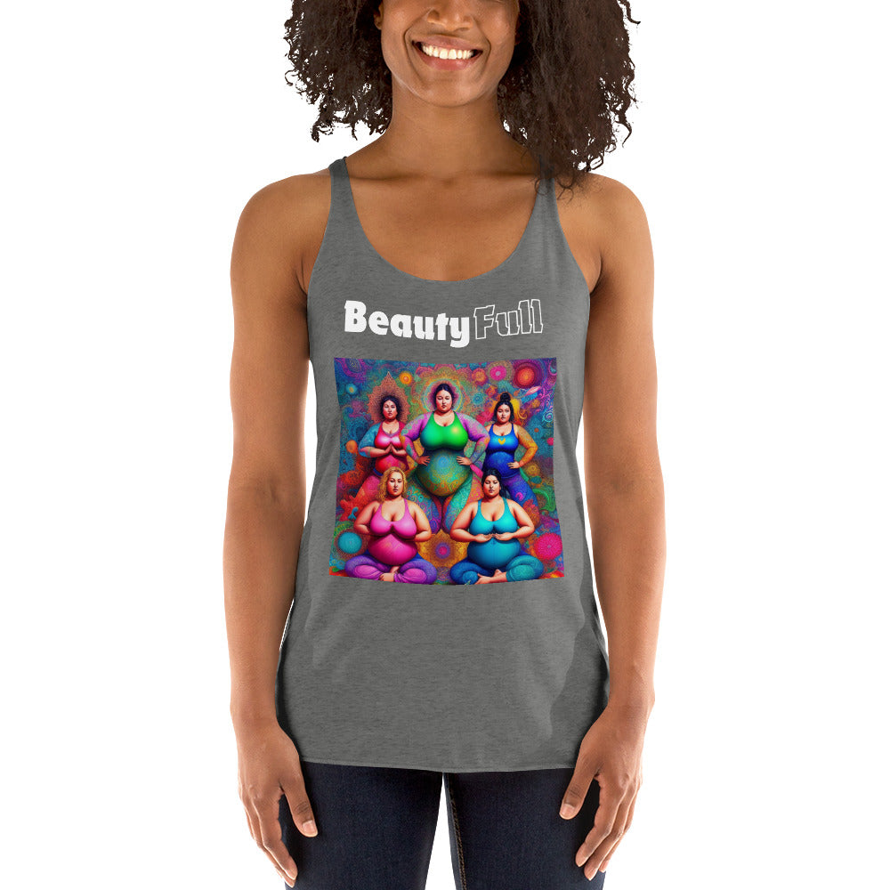 Full Beauty 2 Women's Racerback Tank