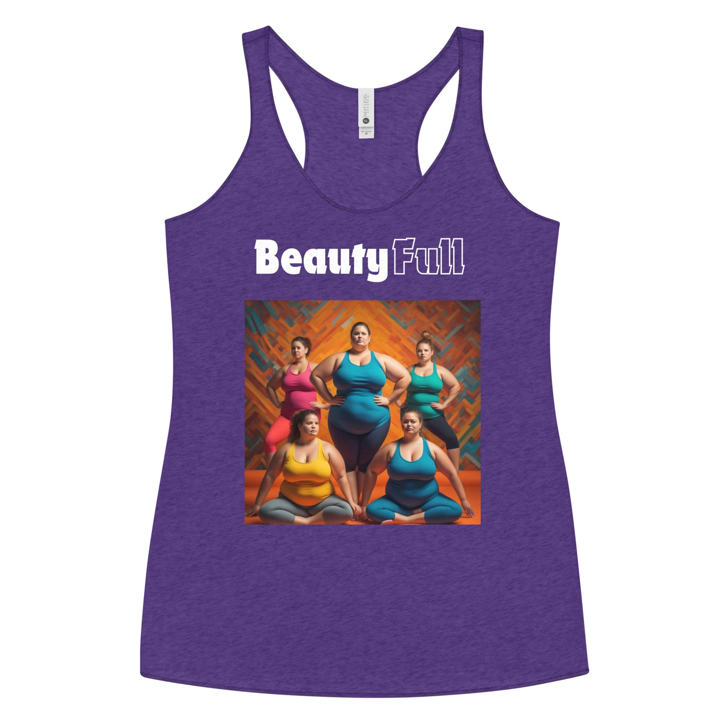 Full Beauty 1 Women's Racerback Tank