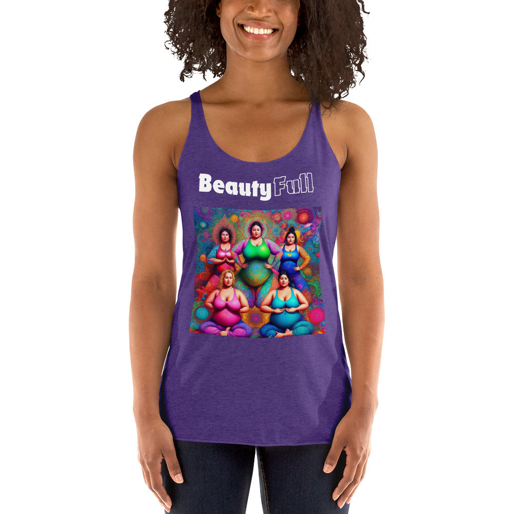 Full Beauty 2 Women's Racerback Tank