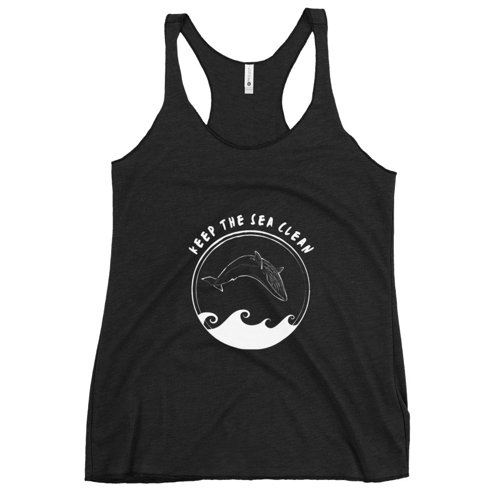 Women's Clean the Sea Racerback Tank