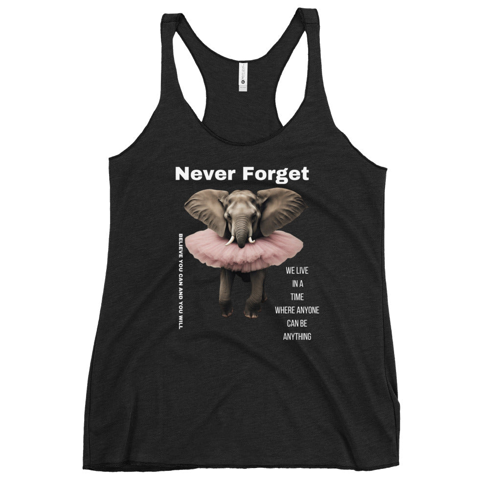 Never Forget Women's Racerback Tank