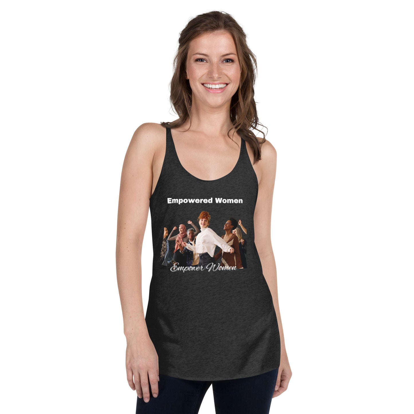 Women's Raise Your Fist Racerback Tank