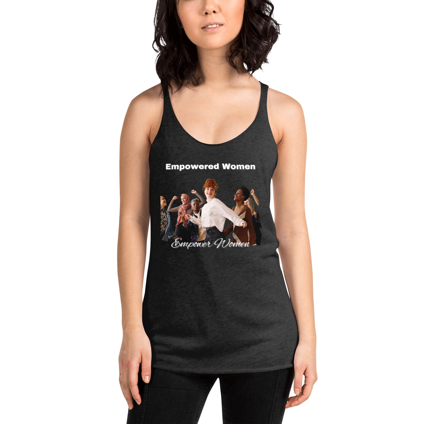 Women's Raise Your Fist Racerback Tank