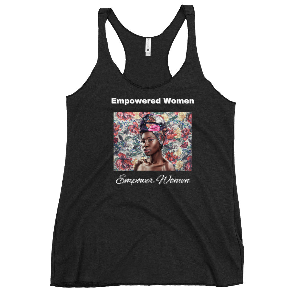 Women's Floral Racerback Tank