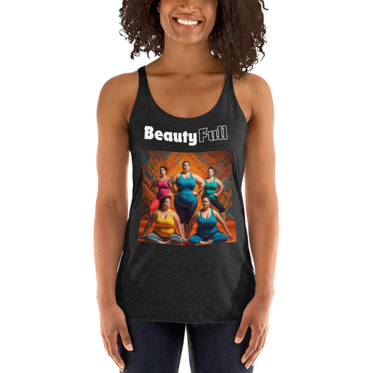 Full Beauty 1 Women's Racerback Tank