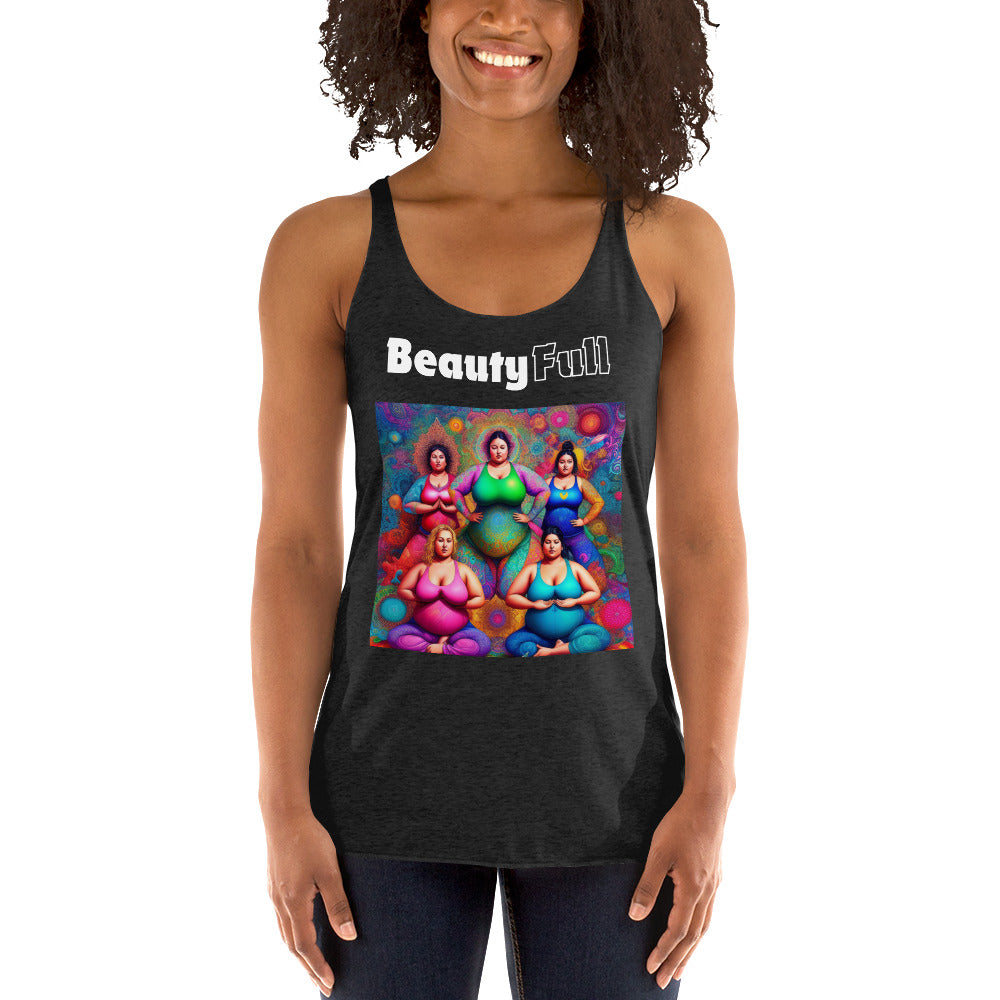 Full Beauty 2 Women's Racerback Tank