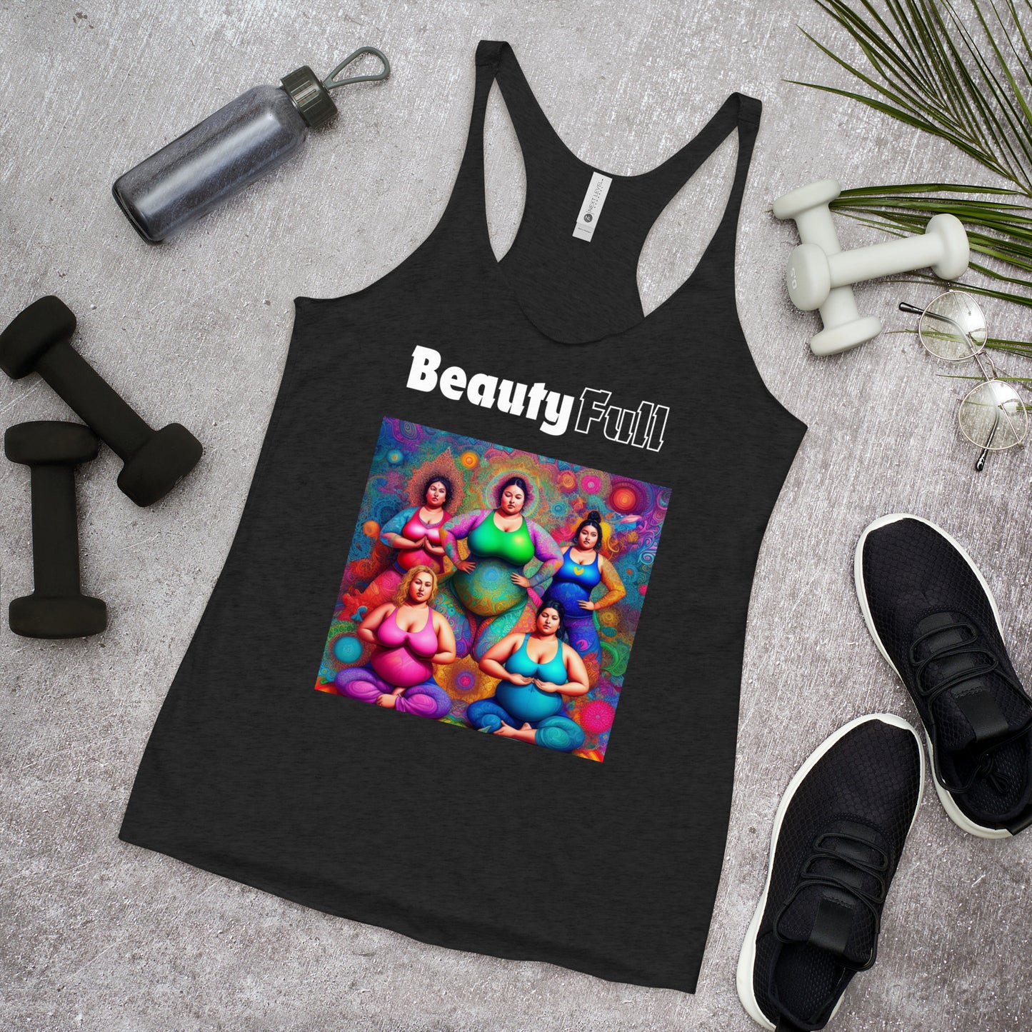 Full Beauty 2 Women's Racerback Tank