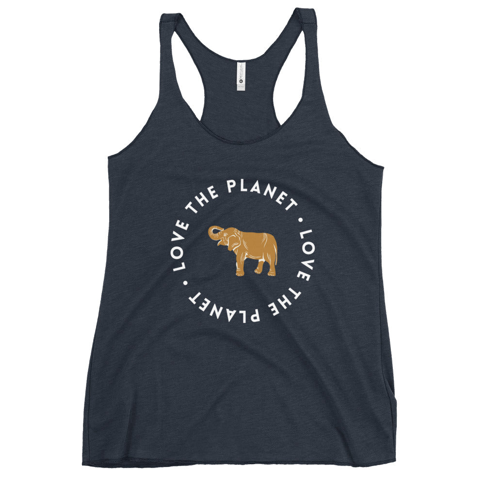 Women's Love the Planet Racerback Tank