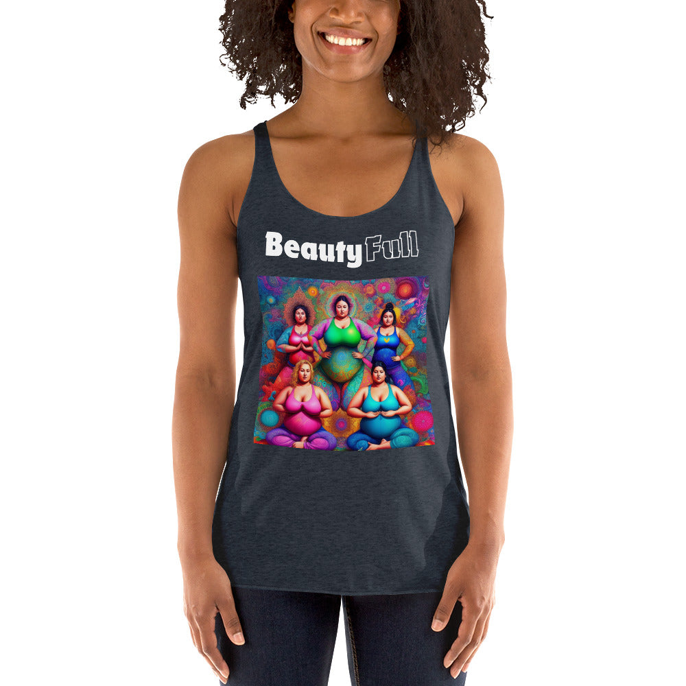 Full Beauty 2 Women's Racerback Tank