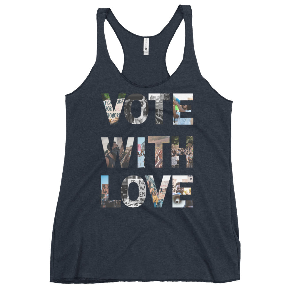 Love Protest Women's Racerback Tank