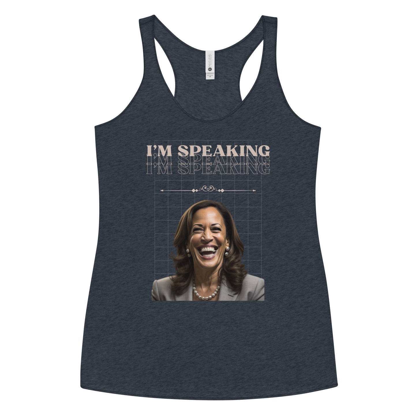 I'm Speaking Women's Racerback Tank