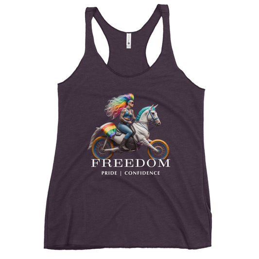 Women's Freedom Racerback Tank